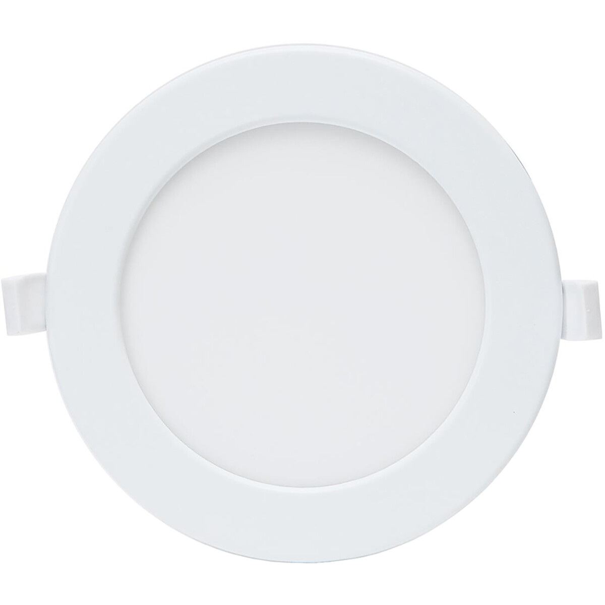 LED Downlight - Smart LED - Wifi LED - Aigi Zumba - 12W - Anpassbare Lichtfarbe - Einbau Rund - Mattweiß - Aluminium - Ø170mm