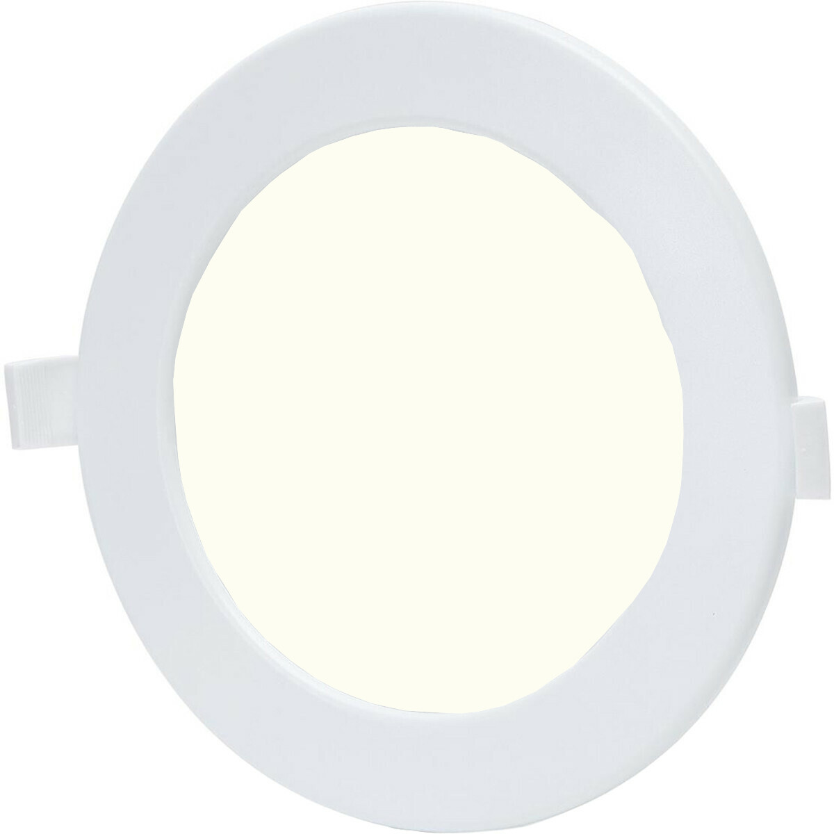 LED Downlight - Smart LED - Wifi LED - Aigi Zumba - 12W - Neutralweiß 4000K - Einbau Rund - Mattweiß - Aluminium - Ø170mm