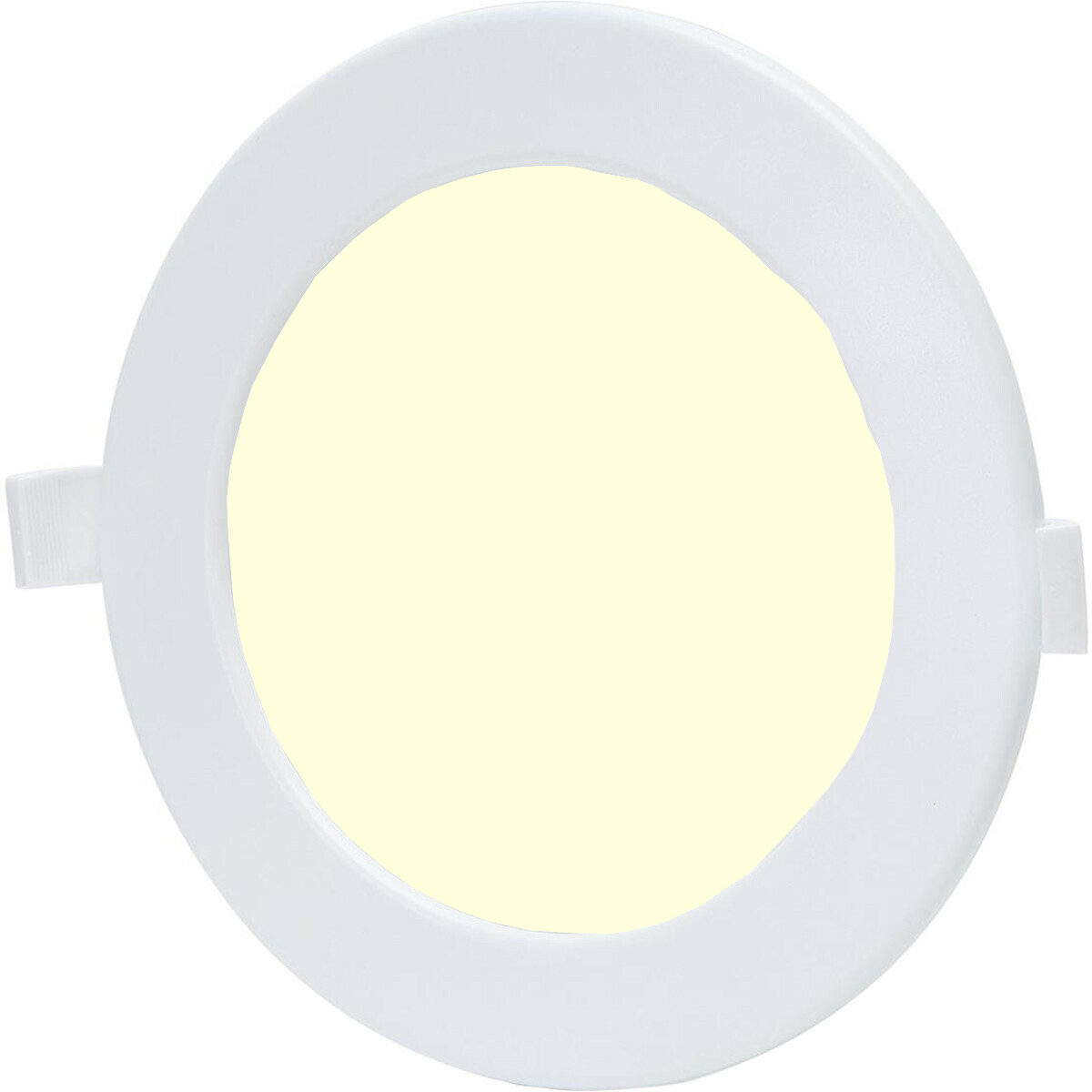 LED Downlight - Smart LED - Wifi LED - Aigi Zumba - 12W - Warmweiß 3000K - Einbau Rund - Mattweiß - Aluminium - Ø170mm