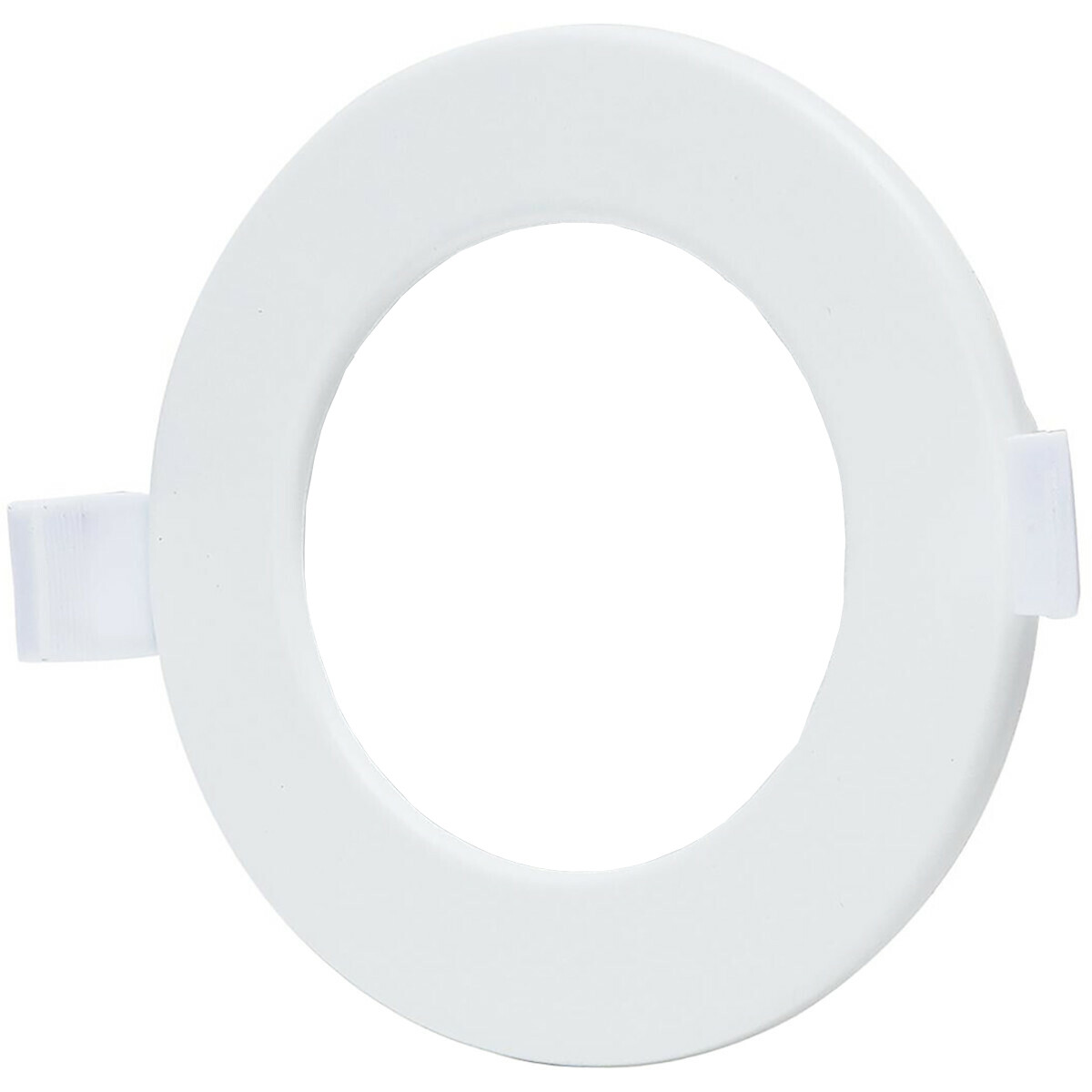 LED Downlight - Smart LED - Wifi LED - Aigi Zumba - 6W - Kaltweiß 6500K - Einbau Rund - Mattweiß - Aluminium - Ø115mm