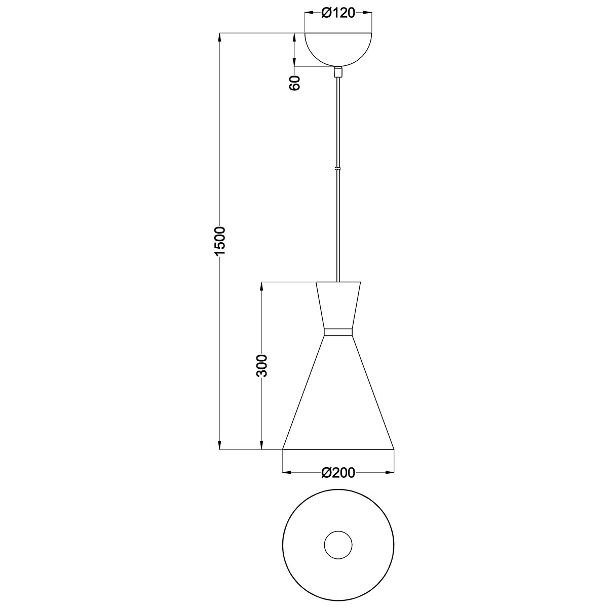 LED Deckenleuchte - Trion Enzi - E27 Sockel - Rund - Mattes Nickel - Aluminium