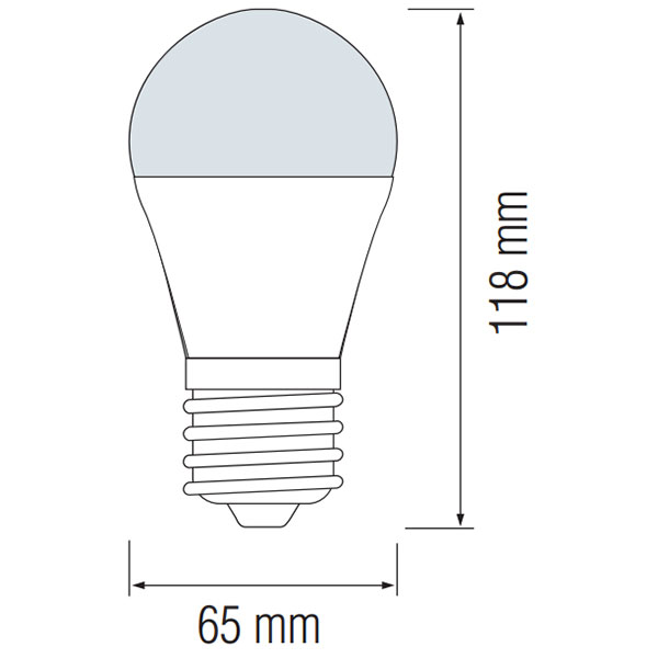 LED Lampe 10er Pack - E27 Sockel - 15W - Warmweiß 3000K