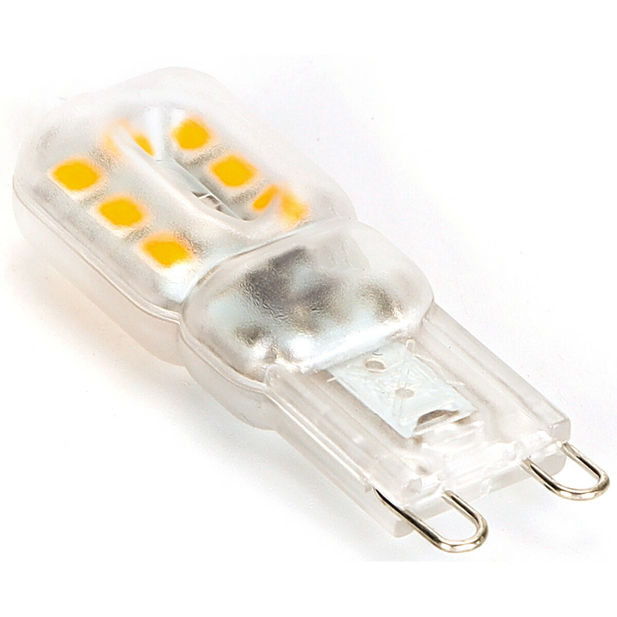 LED-Lampe 10er-Pack - G9-Fassung - Dimmbar - 3W - Tageslicht 6000K - Transparent | Ersetzt 32W