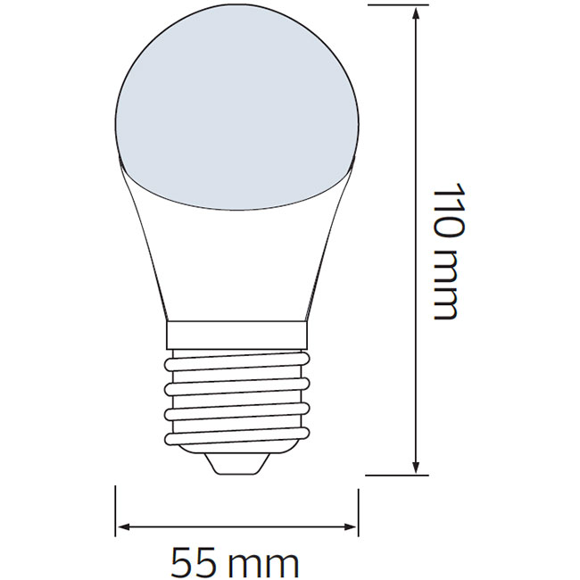 LED Lampe 10er Pack - Specta - Grün Farbig - E27 Sockel - 3W