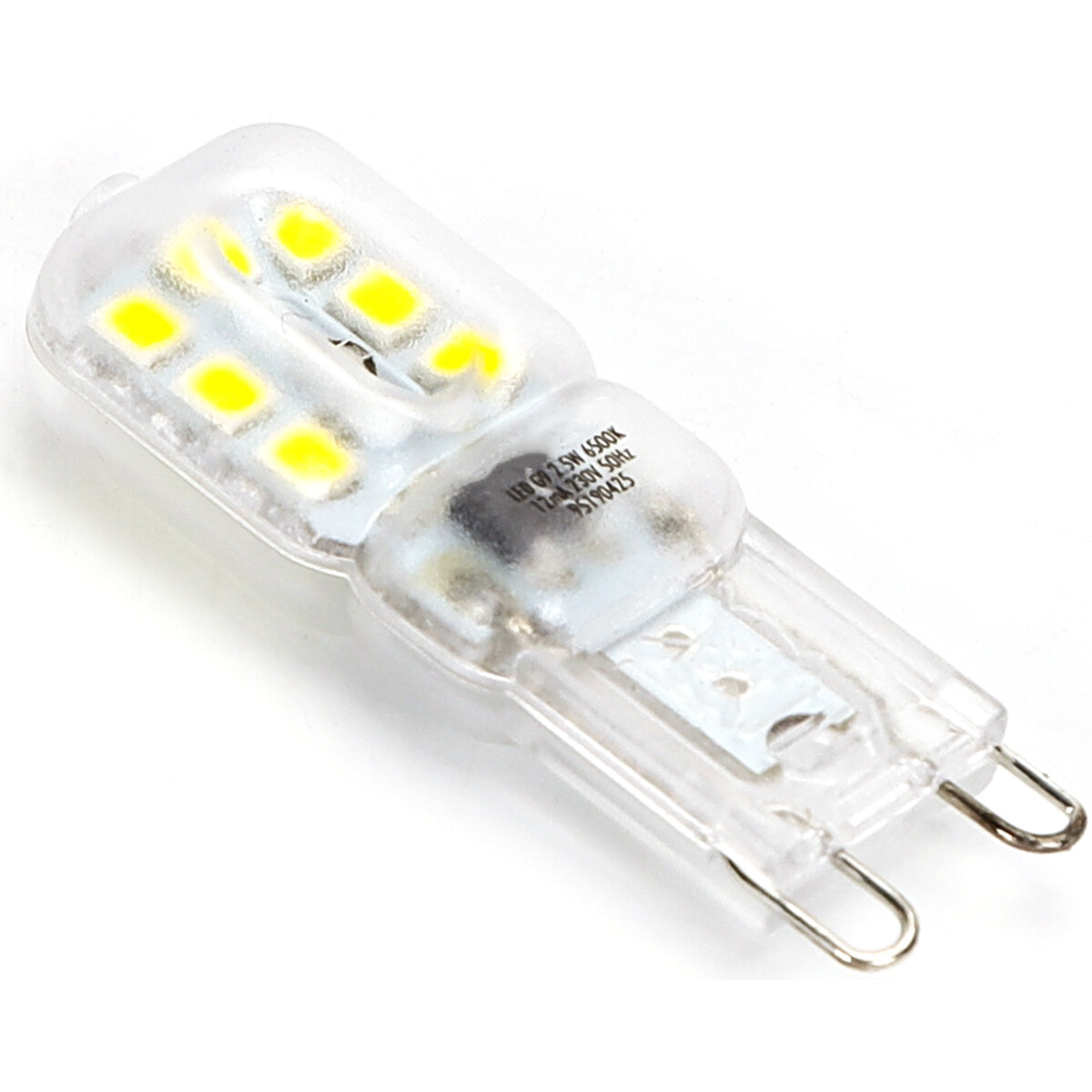 LED Lamp - Aigi Yvona - G9 Sockel - 2.5W - Tageslicht 6500K - Mattweiß - Kunststoff