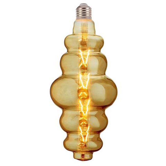 LED Lampe - Design - Origa - E27 Sockel - Amber - 8W - Warmweiß 2200K