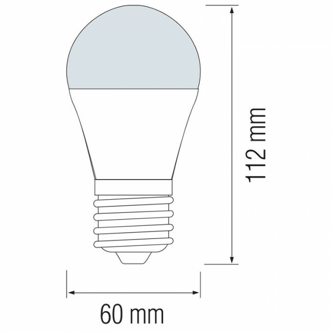 LED-Lampe - Kozolux Runi - E27 Fassung - 12W - Anpassbare Lichtfarbe CCT - 3000K-6400K