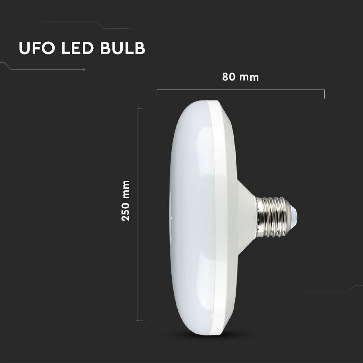 SAMSUNG - LED Lamp - Viron Unta - UFO F250 - E27 Sockel - 36W - Warmweiß 3000K - Weiß