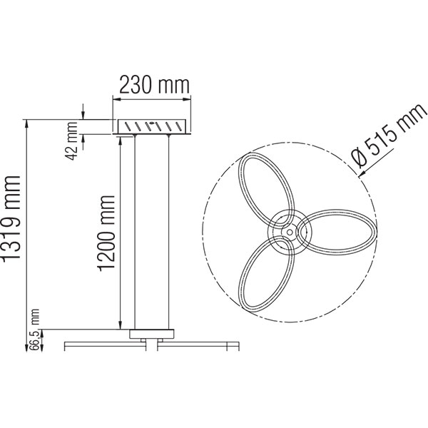 LED Deckenleuchte - Deckenbeleuchtung - Luxury - 24W - Universalweiß 4000K - Weiß Aluminium