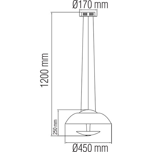 LED Deckenleuchte - Deckenbeleuchtung - Viesta - 24W - Universalweiß 4000K - Rot Aluminium