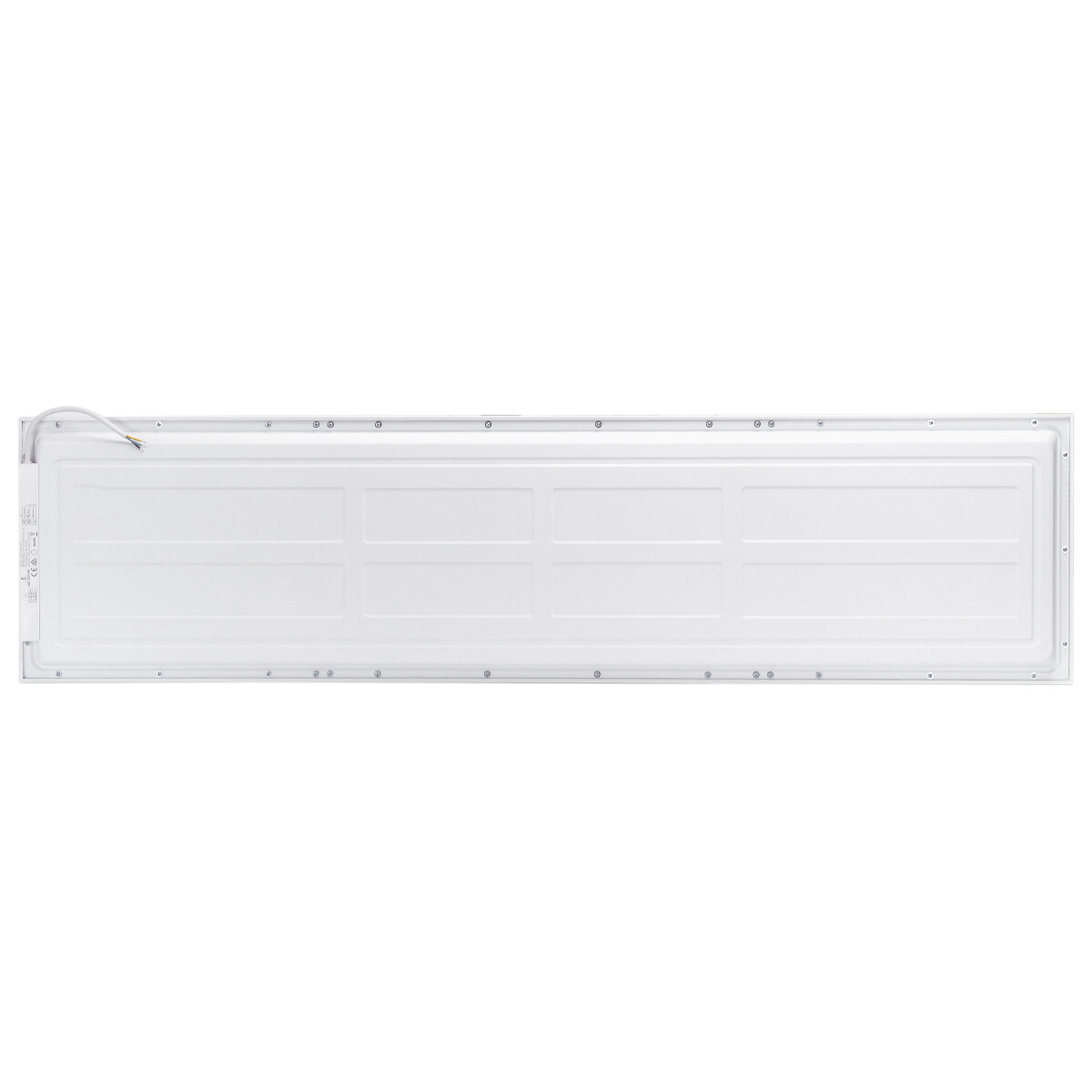 LED-Panel 30x120 - Aigi Blinta - Klar/Kaltweiß 6500K - 50W - Einbau - Weiß - Flackerfrei