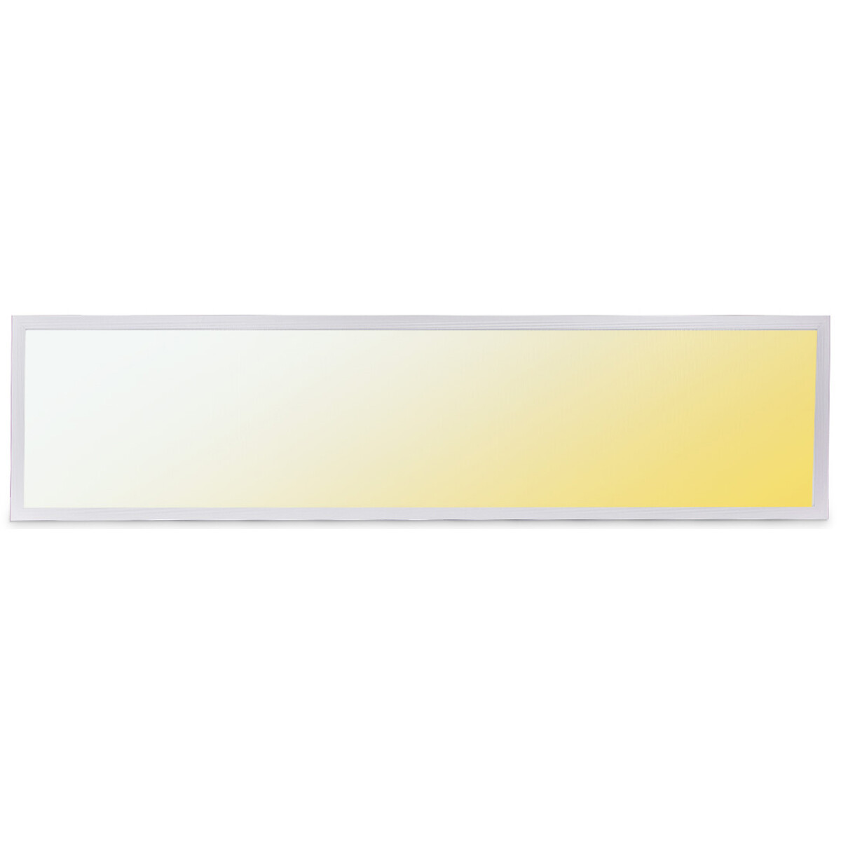 LED-Panel 30x120 - Velvalux Lumis - LED-Panel für abgehängte Decken - Anpassbare Farbe CCT - 40W - Einbau - Rechteckig - Weiß - Flackerfrei