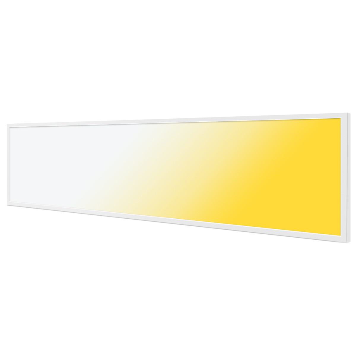 LED-Panel 30x120 - Velvalux Lumis - LED-Panel für abgehängte Decken - Anpassbare Farbe CCT - 40W - Einbau - Rechteckig - Weiß - Flackerfrei