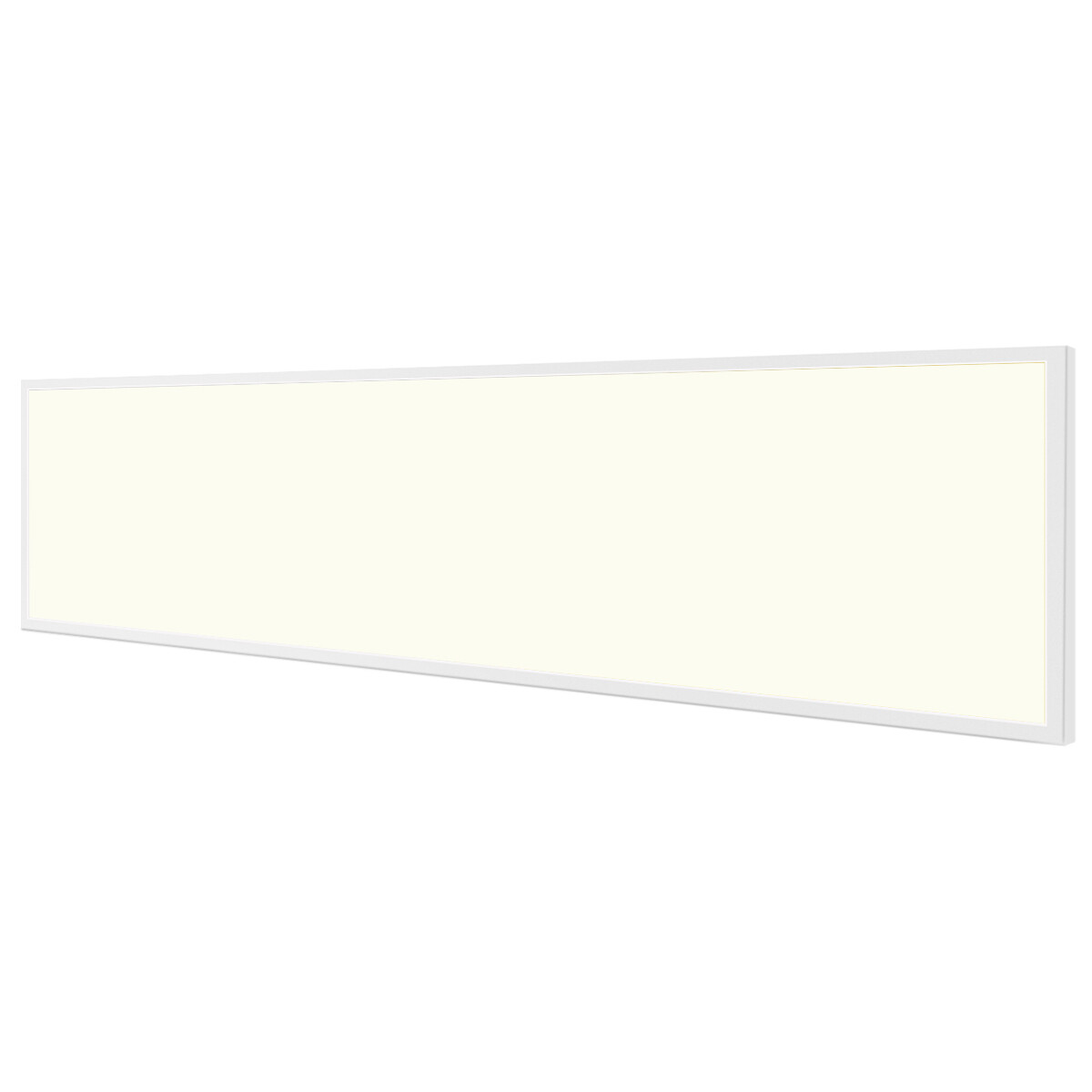 LED-Panel 30x120 - Velvalux Lumis - LED-Panel für abgehängte Decken - Naturweiß 4000K - 40W - Einbau - Rechteckig - Weiß - Flackerfrei