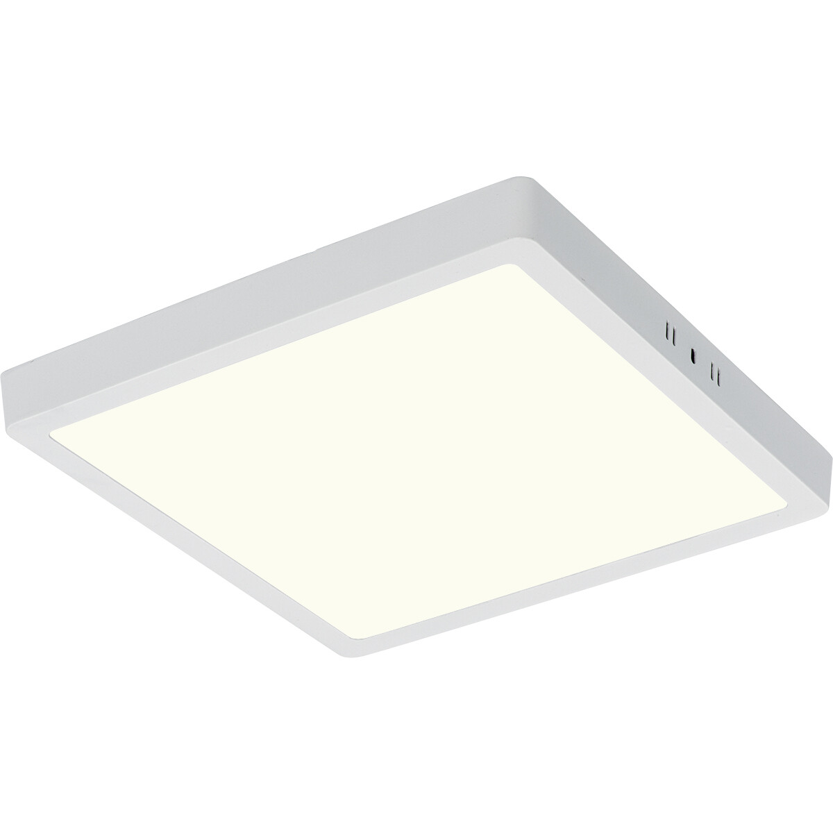 LED Panel - 30x30 Universalweiß 4200K - 28W Aufbau Quadratisch - Mattweiß - Flimmerfreies