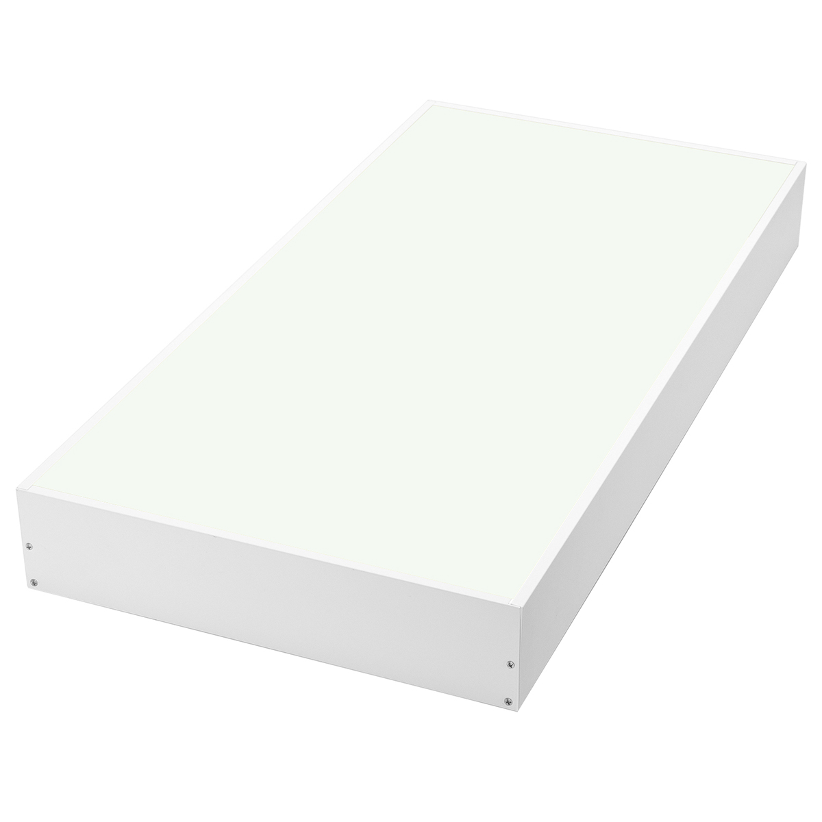 LED-Panel 30x60 - Velvalux Lumis - Klar/Kaltweiß 6000K - 24W - Aufbau - Rechteckig - Weiß - Flackerfrei