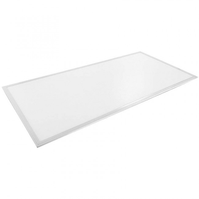 LED Panel - 30x60 Warmweiß 3000K - 24W Einbau Rechteckig - Mattweiß - Flimmerfreies