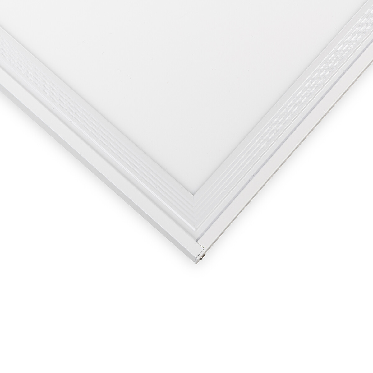 LED Panel - 60x60 Universalweiß 4200K - 45W Aufbau Quadratisch - Mattweiß - Flimmerfreies