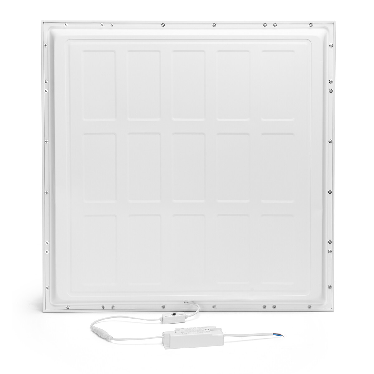 LED-Panel 60x60 - Velvalux Lumis - Natürliches Weiß 4000K - 36W - Aufbau - Quadratisch - Weiß - Flimmerfrei