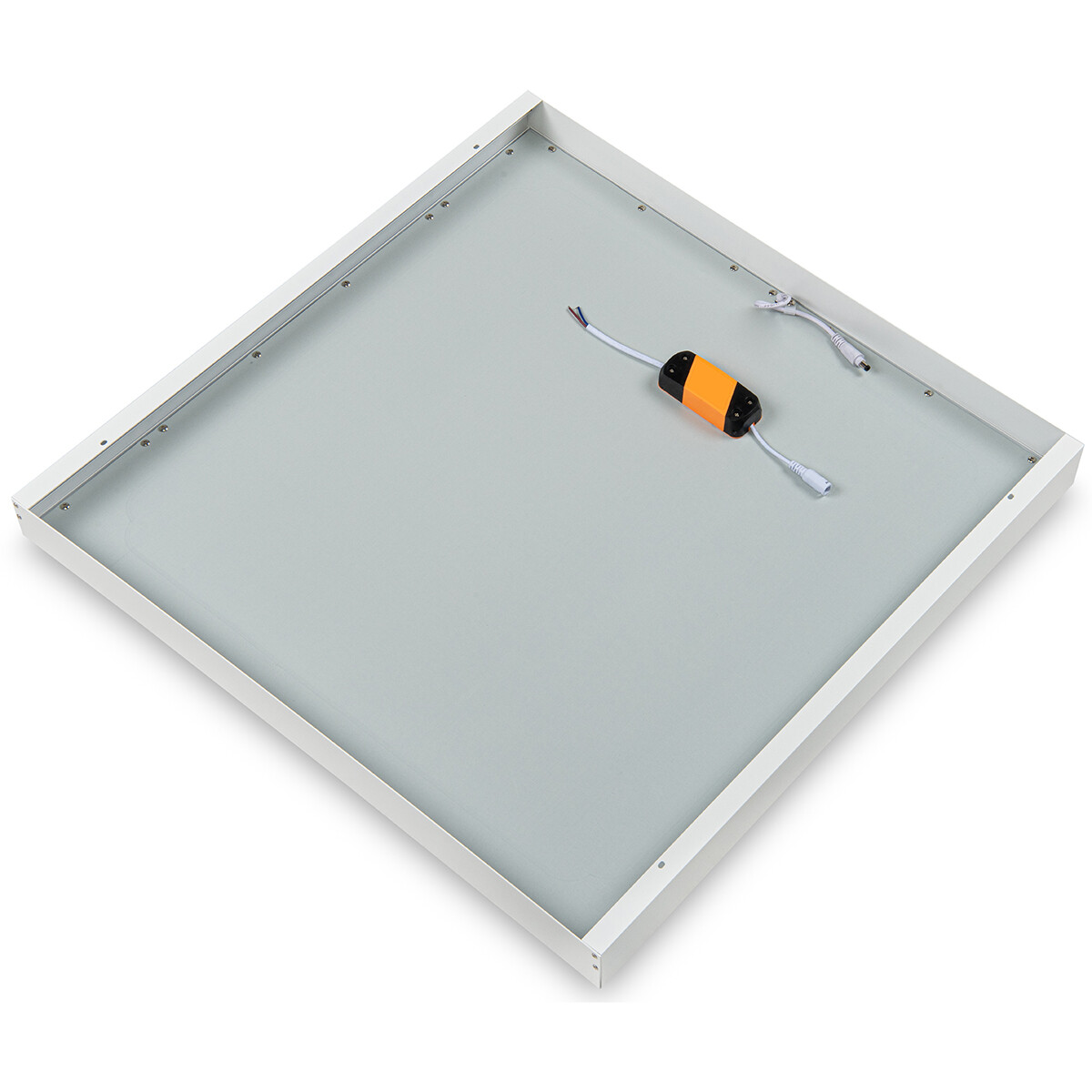 LED Panel - 60x60 Warmweiß 3000K - 45W Aufbau Quadratisch - Mattweiß - Flimmerfreies