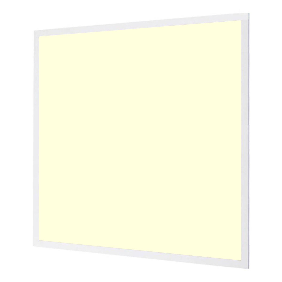 LED Panel - Aigi - 60x60 Warmweiß 3000K - 32W High Lumen - Einbau Quadratisch - Mattweiß - Flimmerfreies