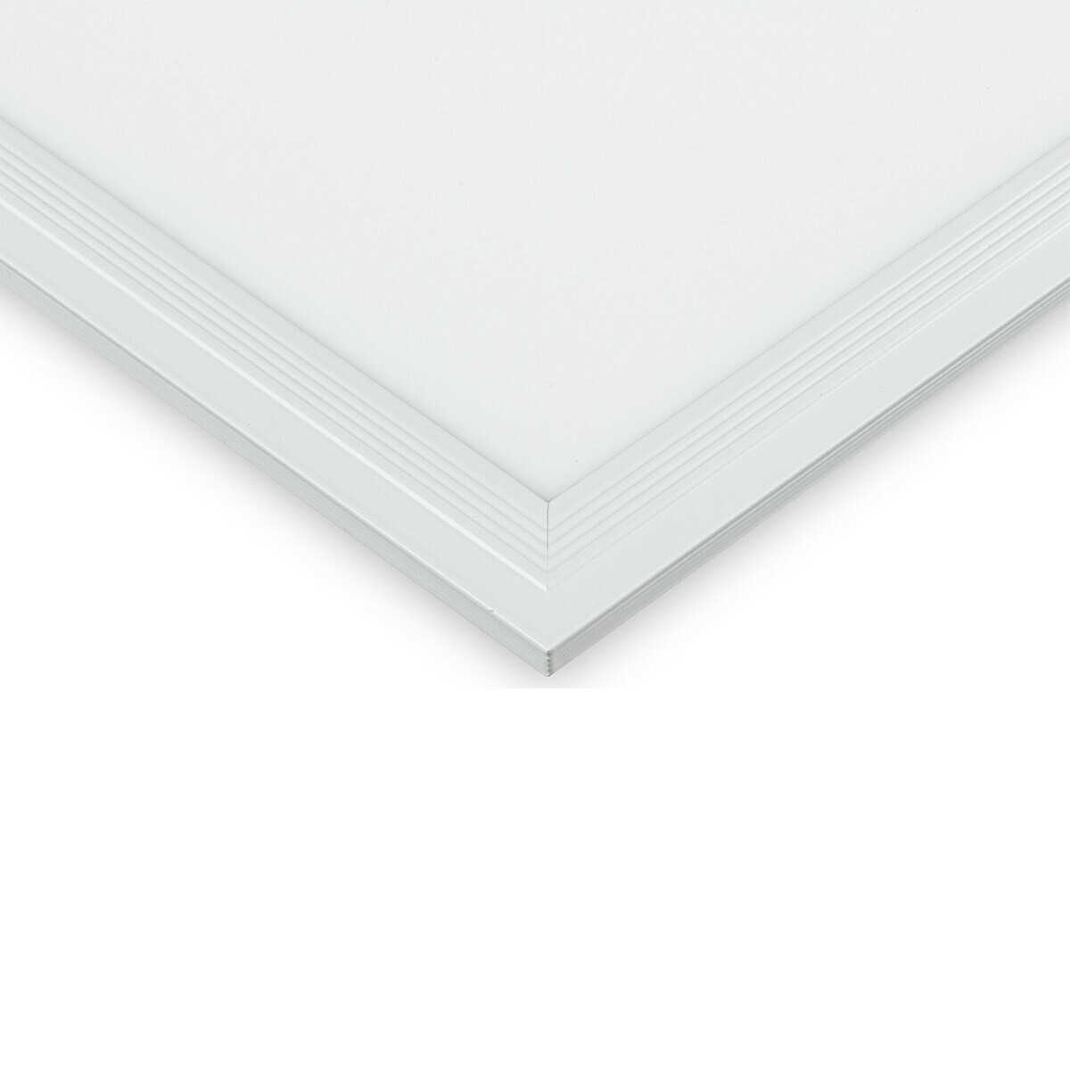 LED Panel - Aigi Clena - Dimmbar - 60x60 - Neutralweiß 4000K - 40W - Einbau - Quadrat - Mattweiß - Flimmerfreies