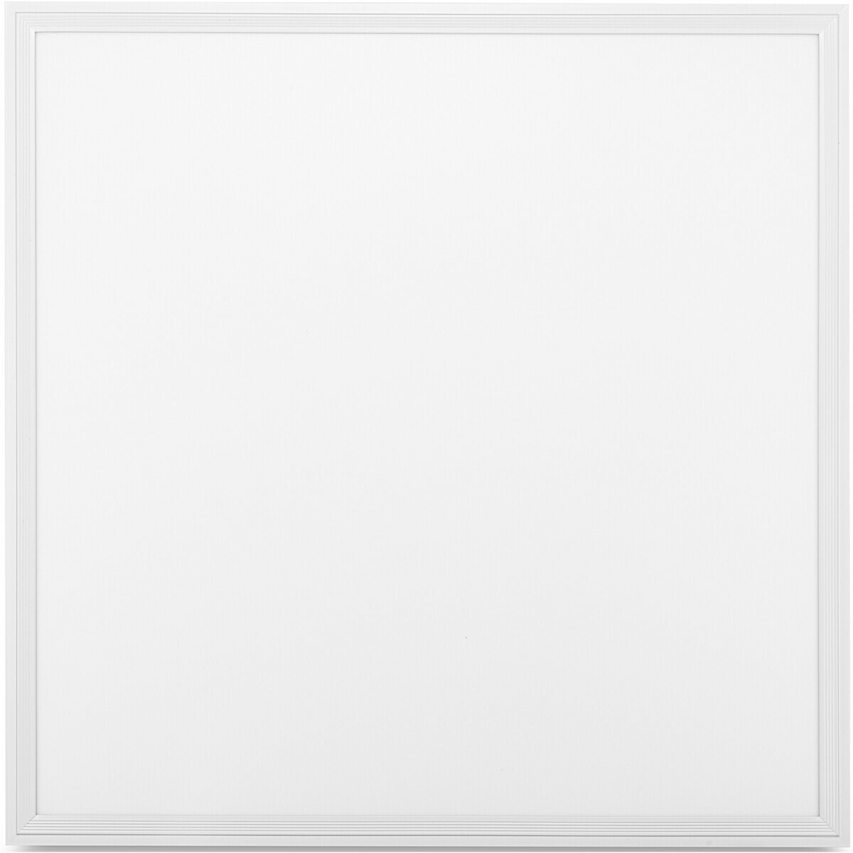 LED Panel - Aigi Clena - Dimmbar - 60x60 - Neutralweiß 4000K - 40W - Einbau - Quadrat - Mattweiß - Flimmerfreies