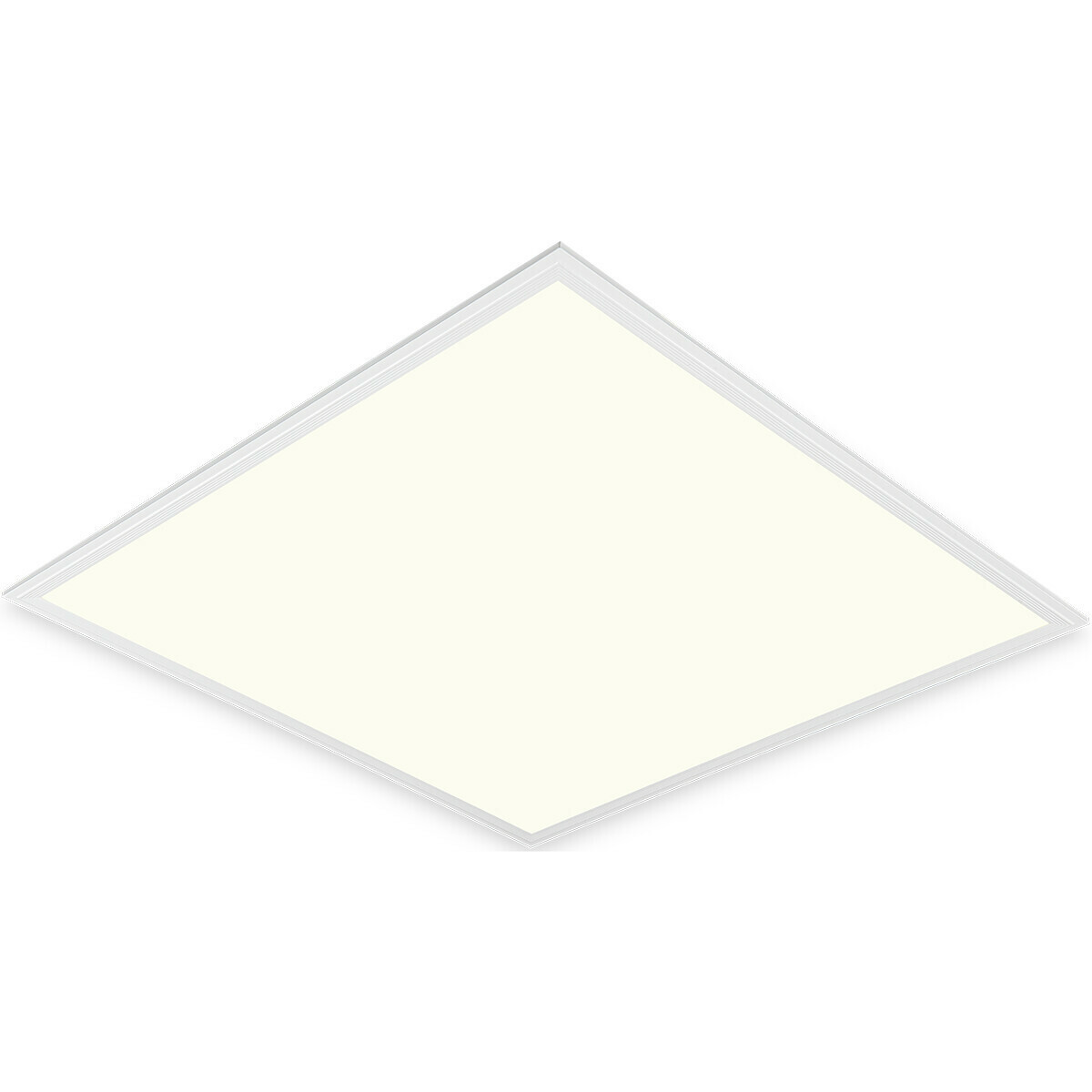 LED Panel - Aigi Clena - Dimmbar - 60x60 - Neutralweiß 4000K - 40W - Einbau - Quadrat - Mattweiß - Flimmerfreies