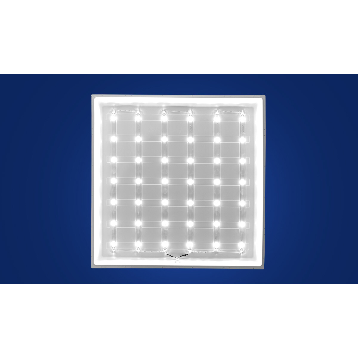 LED Panel - Aigi Hyron - 30x120 - Anpassbare Lichtfarbe CCT - 32W UGR19 - Einbau - Quadrat - Mattweiß - Aluminium - Flimmerfreies