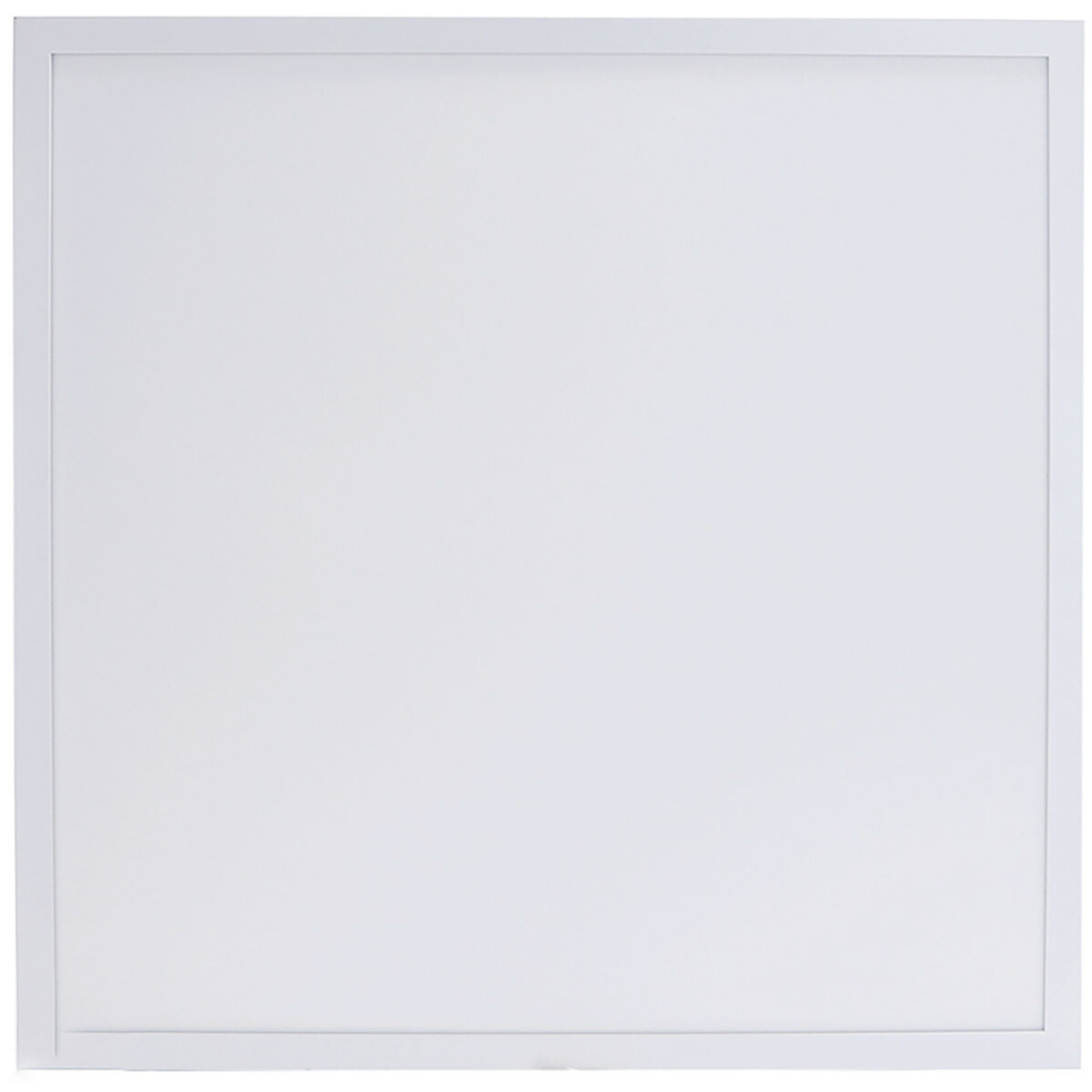 LED Panel - Aigi Hyron - 60x60 - Anpassbare Lichtfarbe CCT - 32W UGR19 - Einbau - Quadrat - Mattweiß - Aluminium - Flimmerfreies