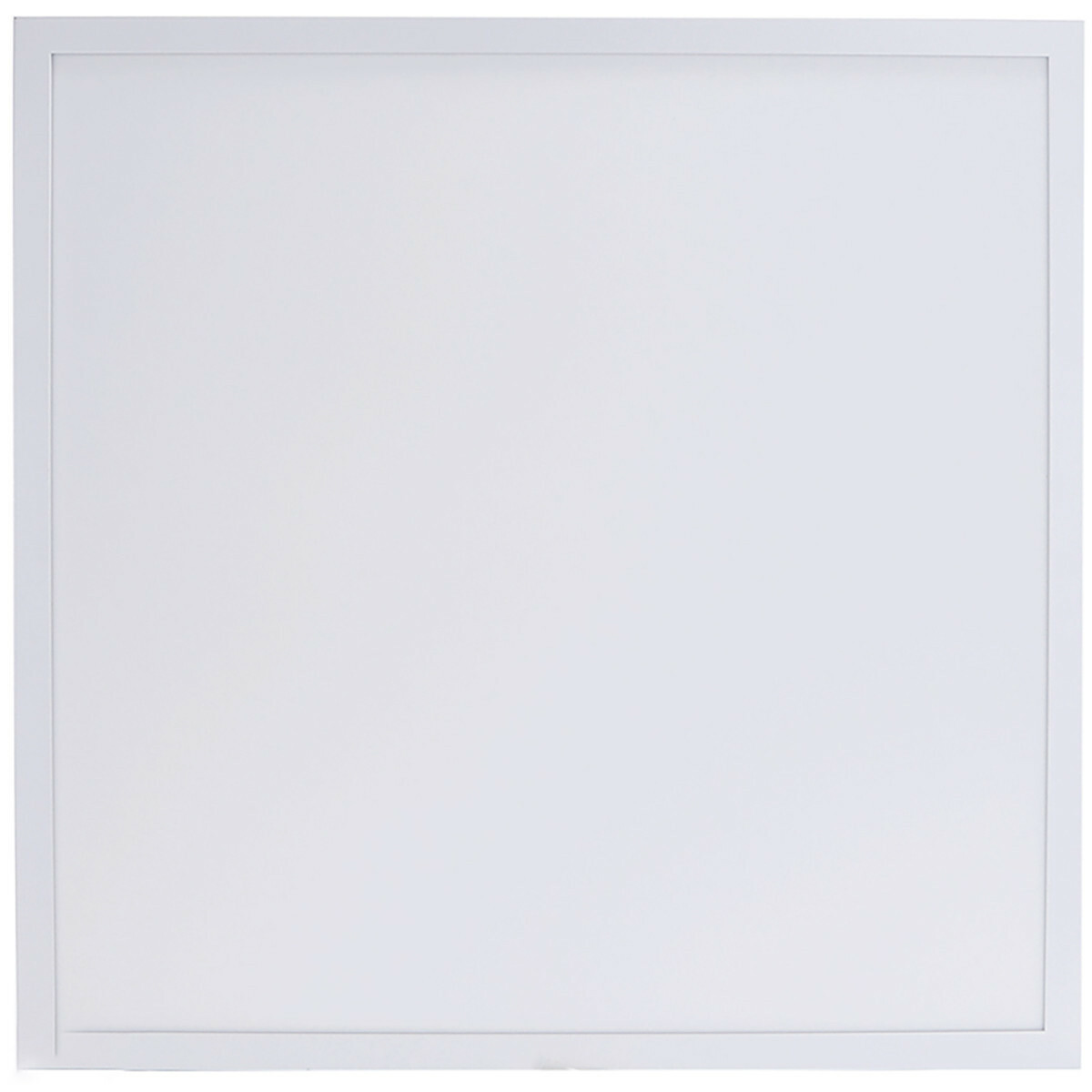 LED Panel - Aigi Hyron - 60x60 - Anpassbare Lichtfarbe CCT - 40W - Einbau - Quadrat - Mattweiß - Aluminium - Flimmerfreies