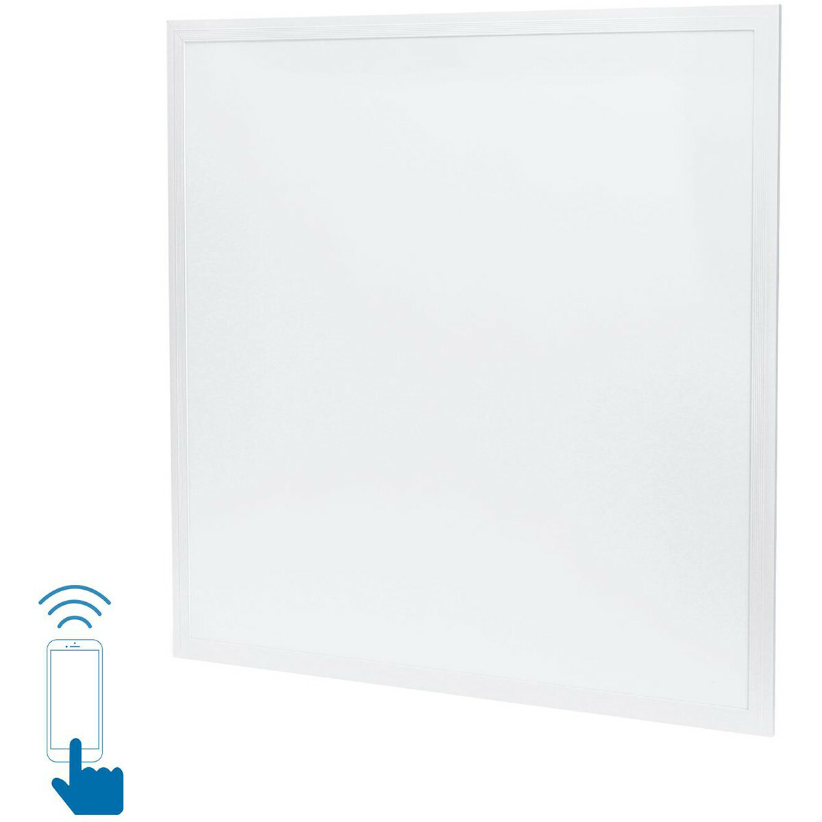 LED Panel - Aigi Limno - 60x60 - Neutralweiß 4200K - 32W - Smart LED - Dimmbar - Einbau Quadrat - Mattweiß - Flimmerfrei