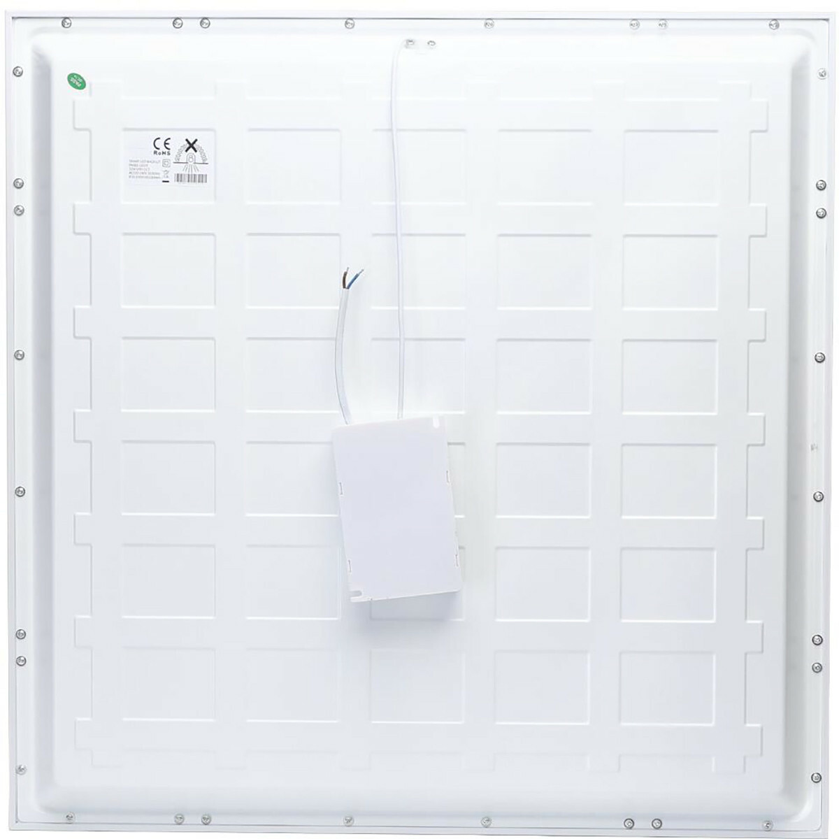 LED Panel - Aigi Limno - 60x60 - Neutralweiß 4200K - 32W - Smart LED - Dimmbar - Einbau Quadrat - Mattweiß - Flimmerfrei