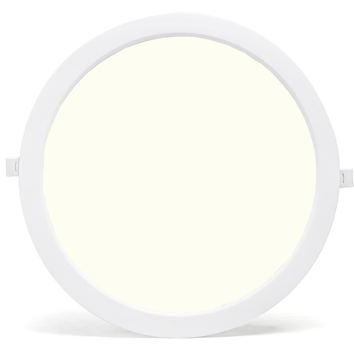 LED Panel - Downlight - Aigi - Neutralweiß 4000K - 24W - Ø30 - Einbau - Rund - Weiß - Flimmerfrei