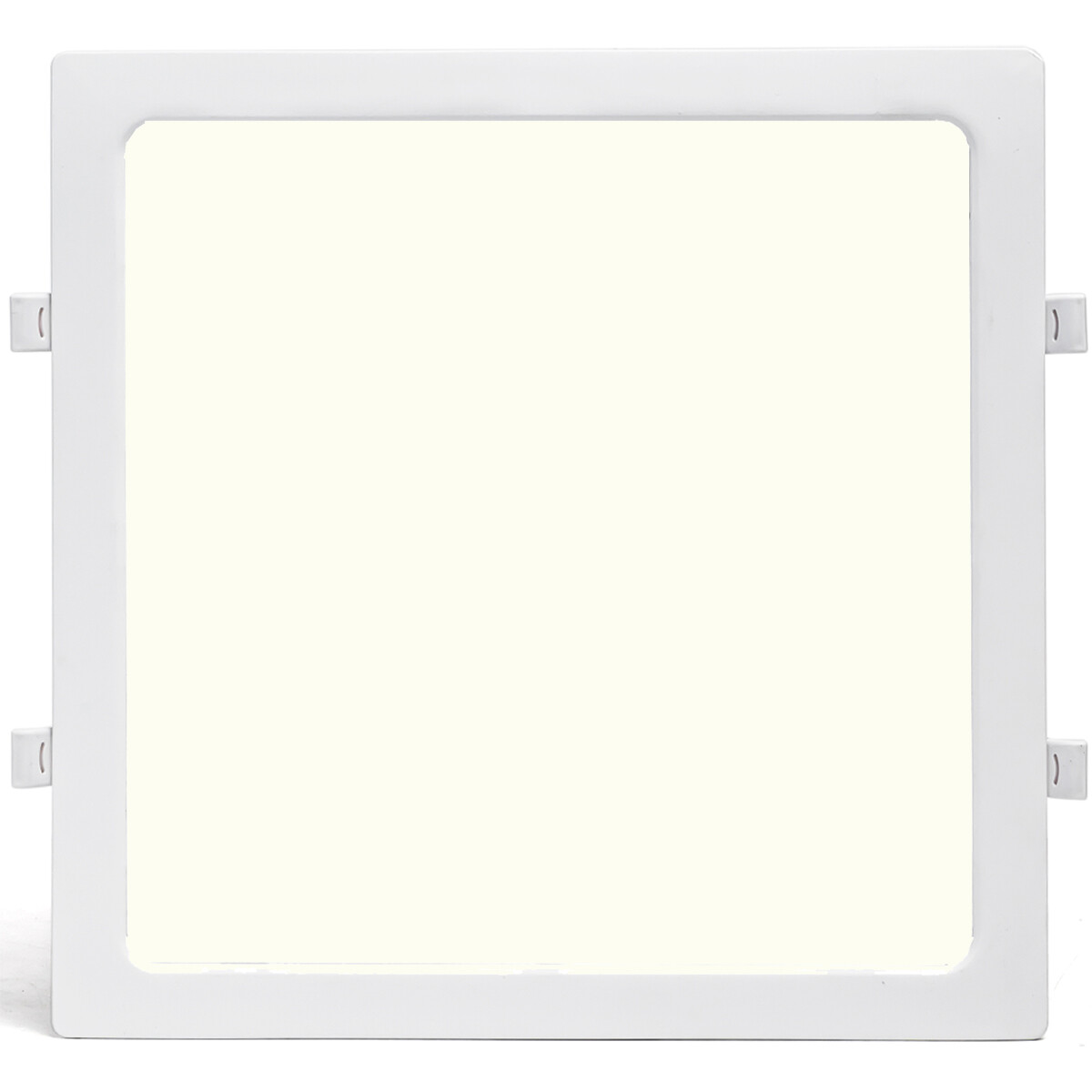 LED Panel - Downlight - Aigi - Neutralweiß 4000K - 24W - 30x30 - Einbau Quadrat - Weiß - Flimmerfrei