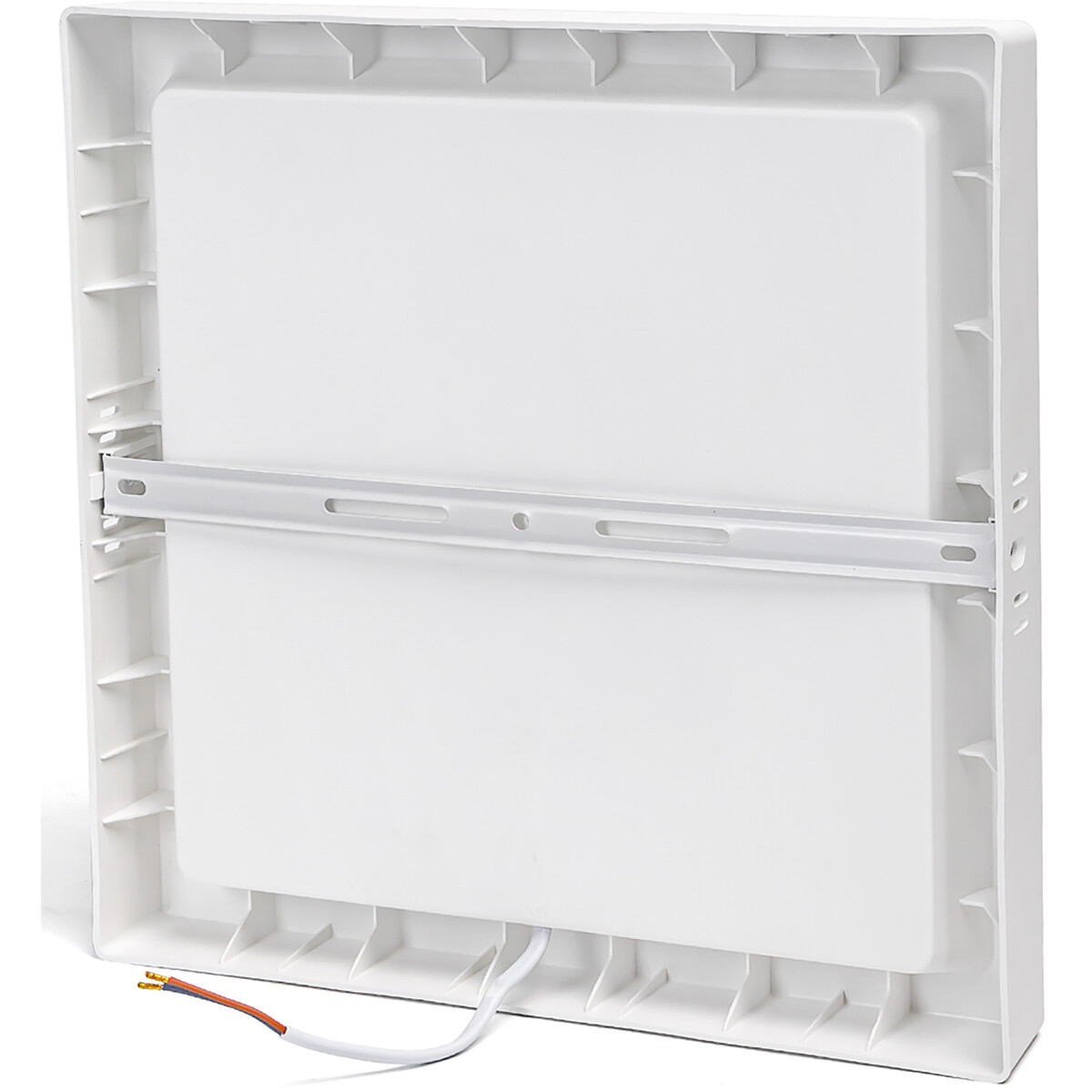 LED Panel - Downlight - Aigi - Neutralweiß 4000K - 24W - 30x30 - Aufbau - Quadrat - Weiß - Flimmerfrei