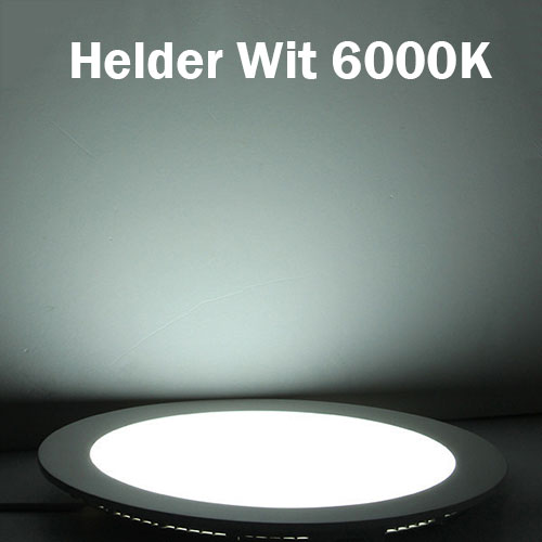 LED Downlight - Aufbau Quadratisch 12W - Tageslicht 6400K - Mattweiß Aluminium - 170mm