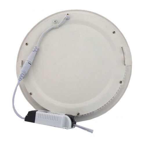 LED Downlight Slim - Einbau Rund 3W - Universalweiß 4200K - Mattweiß Aluminium - Ø83mm