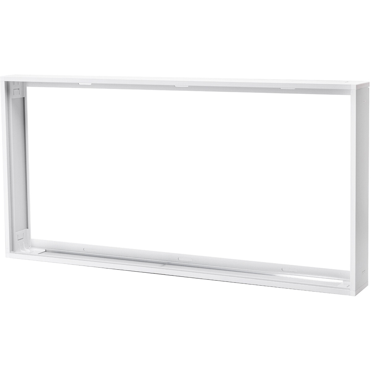 LED-Panel Aufbaurahmen - Velvalux - 30x60 - Aluminium - Rechteckig - Weiß