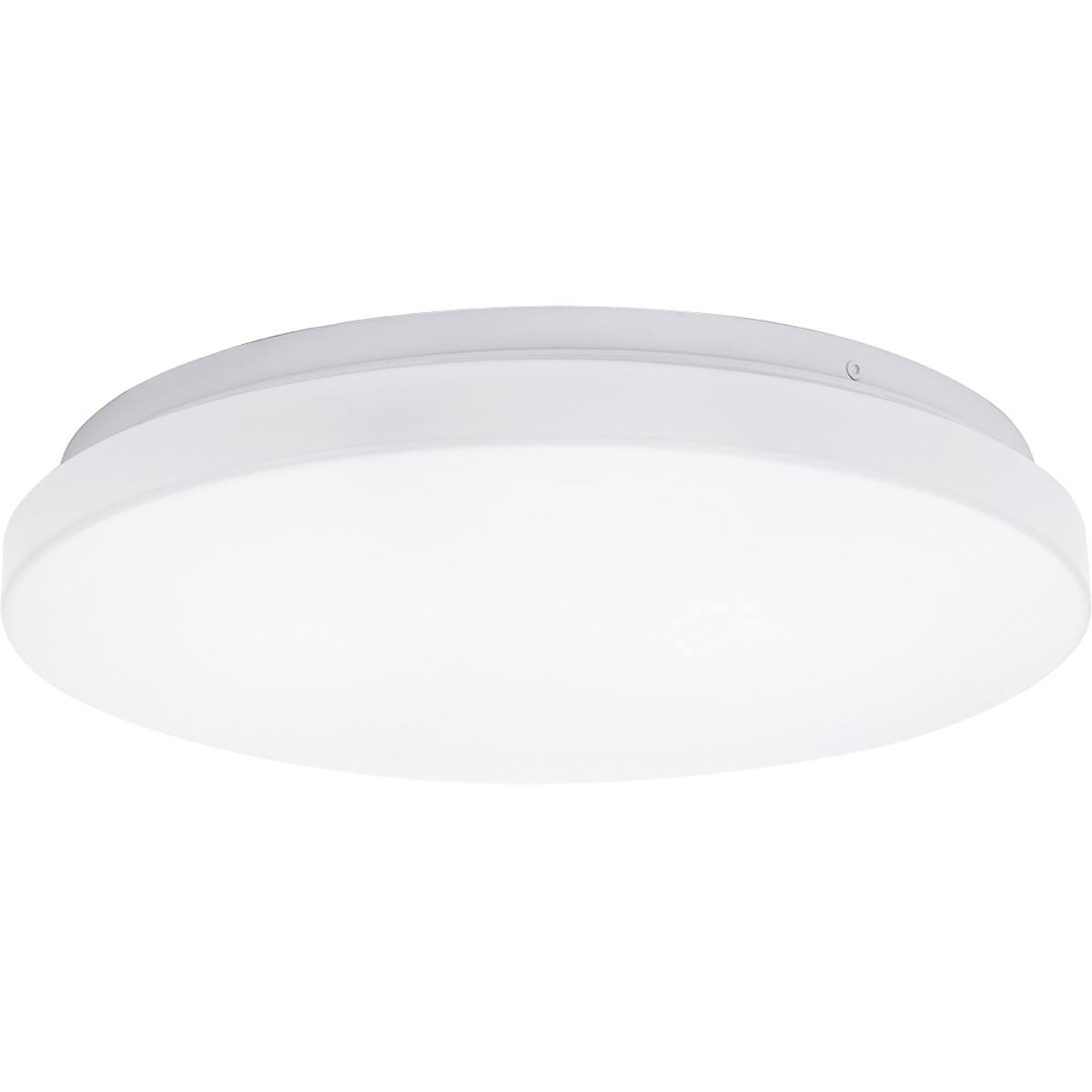 LED Deckenleuchte - Aigi Alona - Aufbau Rund - 12W - Universalweiß 4000K - Matt Weiß - Kunststoff