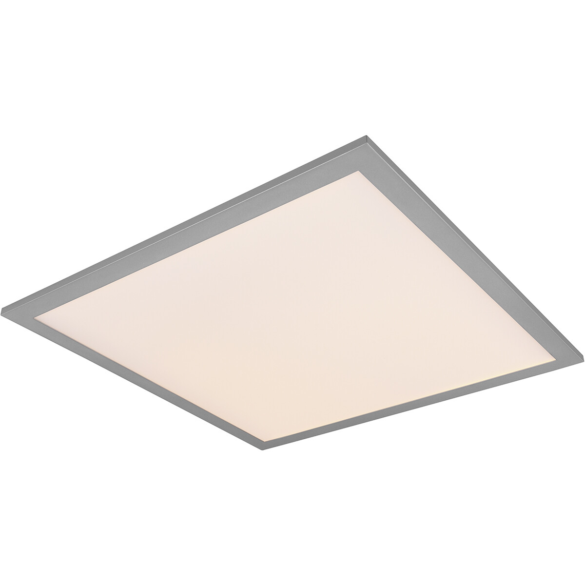 LED Deckenlampe - Deckenbeleuchtung - Trion Alina - 18W - Warmweiß 3000K - Matttitan - Aluminium - 45cm