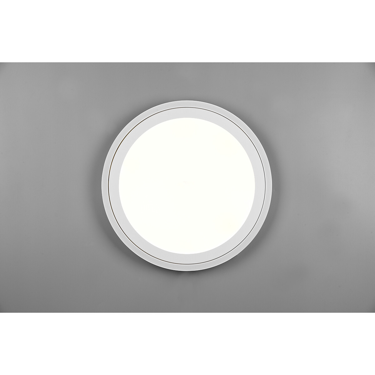 LED Deckenlampe - Deckenbeleuchtung - Trion Coman - 29W - Neutralweiß 4000K - Rund - Matt Weiß - Kunststoff