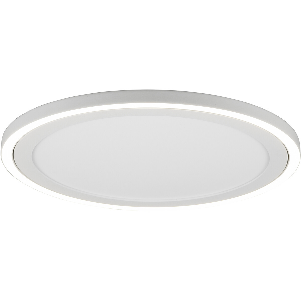 LED Deckenlampe - Deckenbeleuchtung - Trion Coman - 29W - Neutralweiß 4000K - Rund - Matt Weiß - Kunststoff