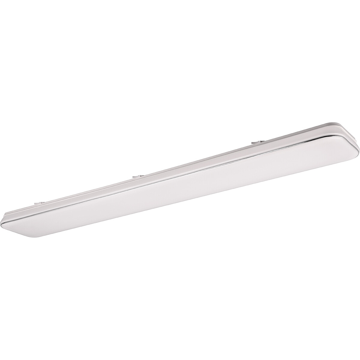 LED-Deckenlampe - Deckenbeleuchtung - Trion Lana - 46W - Neutralweiß 4000K - Dimmbar - Rechteckig - Weiß - Kunststoff