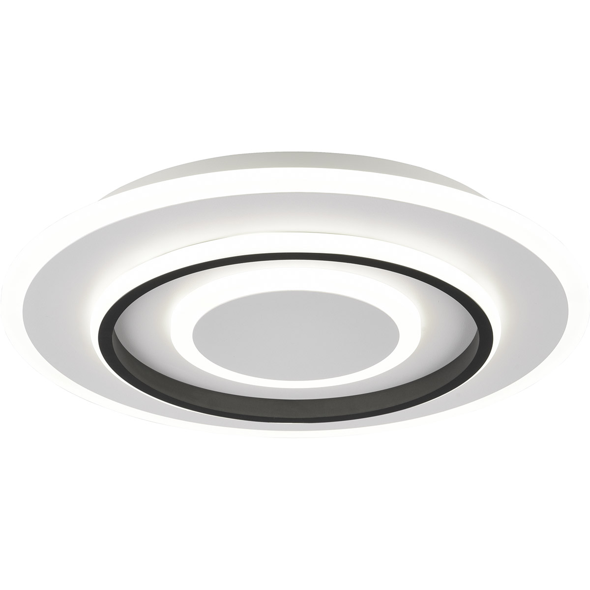 LED-Deckenleuchte - Trion Gora - 46W - Verstellbare Farbe - Dimmbar - Rund - Mattweiß - Metall