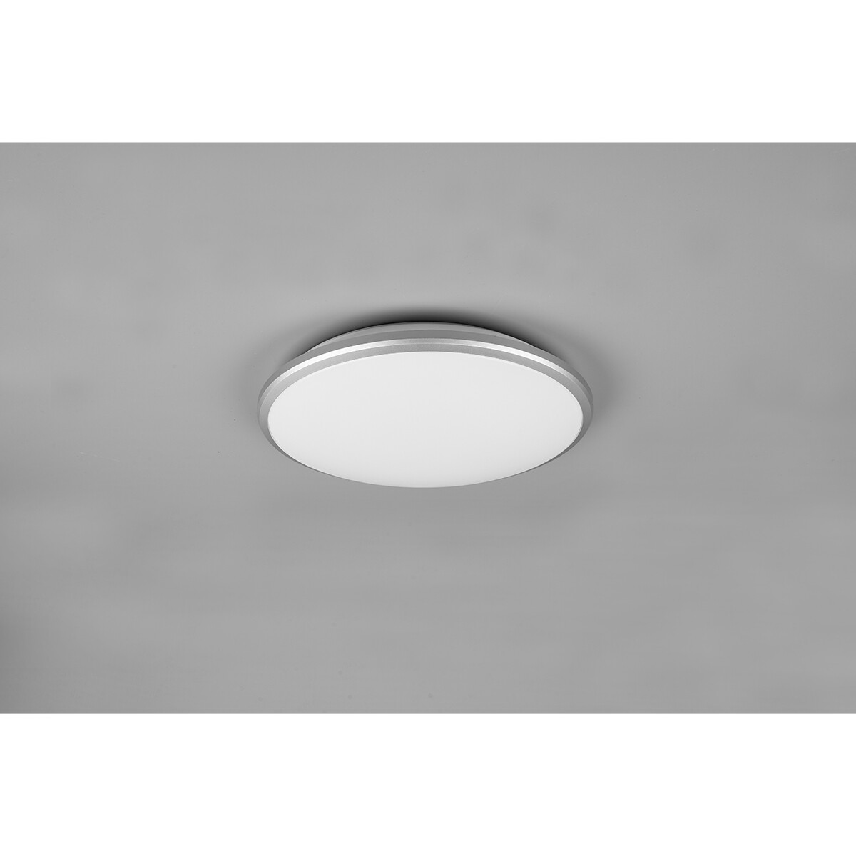 LED Deckenlampe - Deckenbeleuchtung - Trion Lombis - 20.5W - Warmweiß 3000K - Dimmbar - Rund - Matttitan - Kunststoff