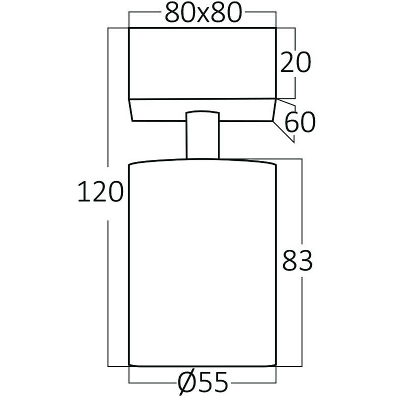 LED Deckenstrahler - Brinton Betin - GU10 Fassung - 1-flammig - Rund - Mattweiß - Schwenkbar - Aluminium - Philips - CorePro 827 36D - Dimmbar - 5W - Warmweiß 2700K