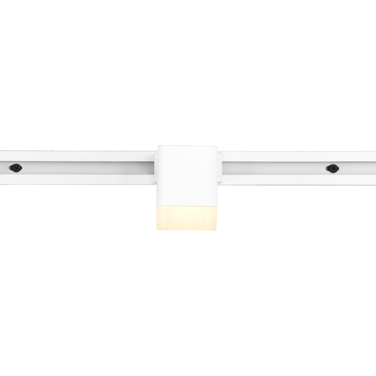 LED Schienenbeleuchtung - Track Spot - Trion Dual Ribon - 2 Phasen - 3.5W - Warmweiß 3000K - Dimmbar - Rechteck - Matt Weiß - Aluminium