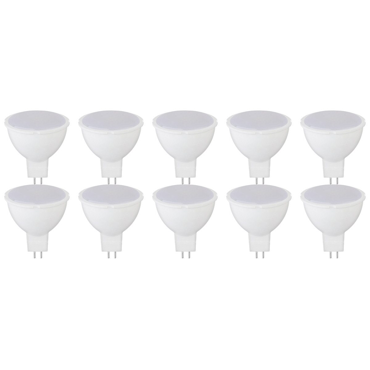 LED Spot 10er Pack - Fona - GU5.3 Fitting - 4W - Universalweiß 4200K - 230V