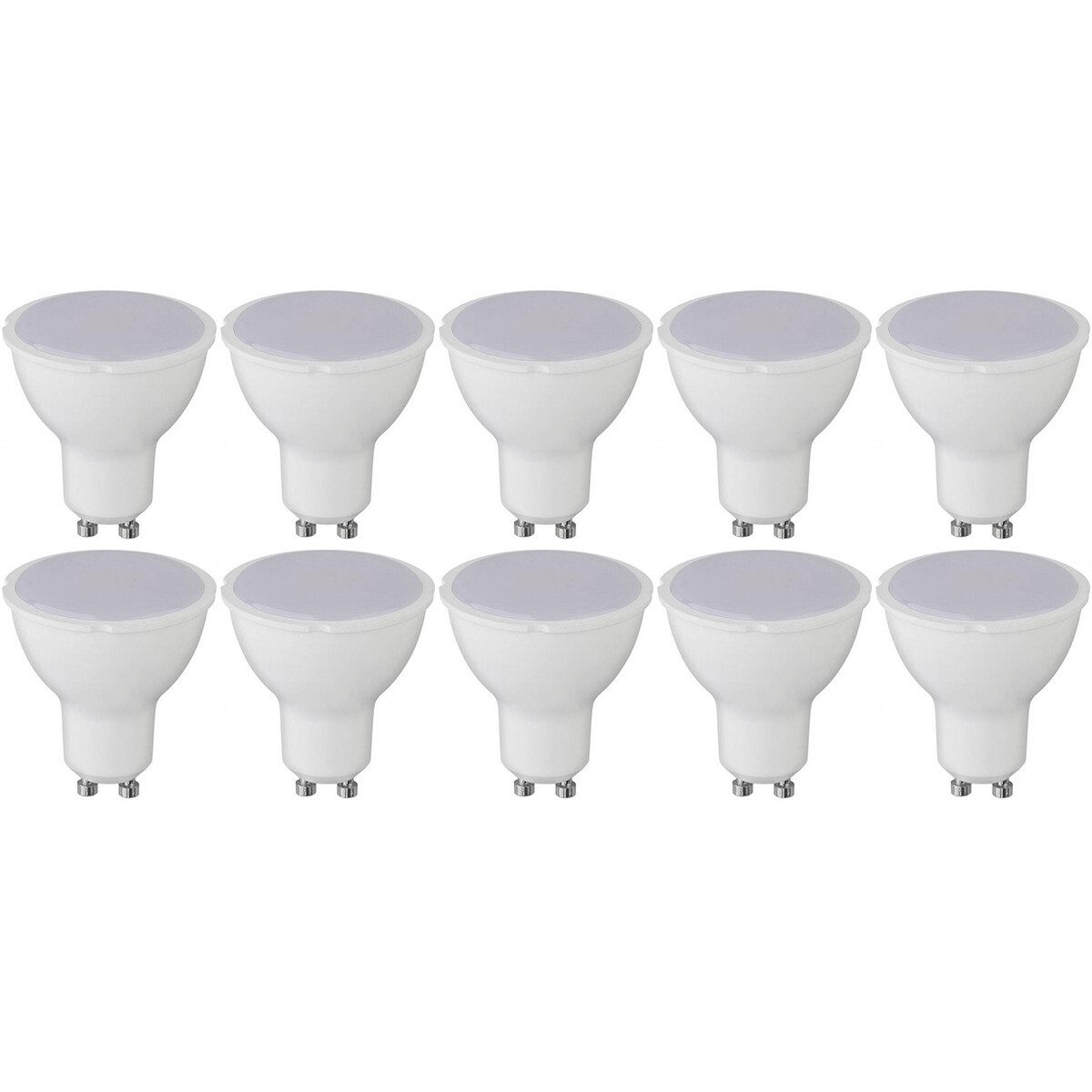 LED Spot 10er Pack - GU10 Fassung - 4W - Kaltweiß 6400K